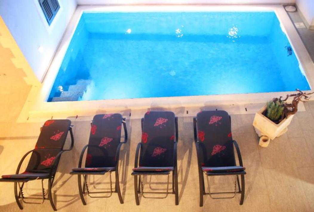 מאקרסקה Villa Filipetti With Heated Pool מראה חיצוני תמונה