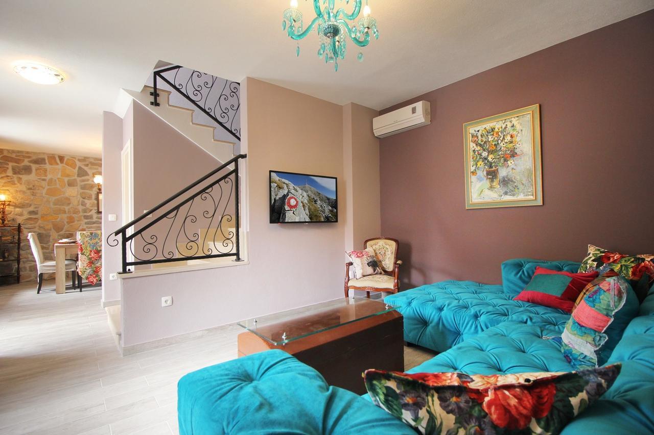 מאקרסקה Villa Filipetti With Heated Pool מראה חיצוני תמונה